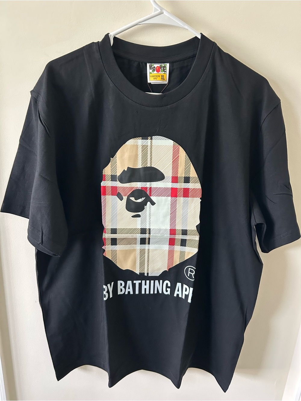 BAPE Check By Bathing Ape Tee